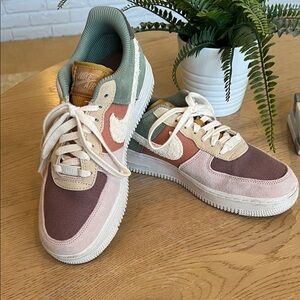 Nike Air Force 1 Color Block Sneakers